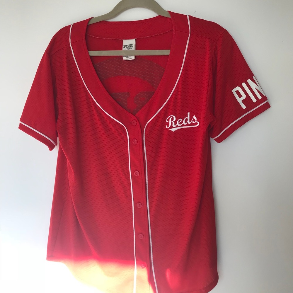 Cincinnati Reds PINK Victoria’s Secret Jersey